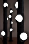 Pierre Ospina : A Caterpillar Herd & Blossom Bulbs sprout LED lighting